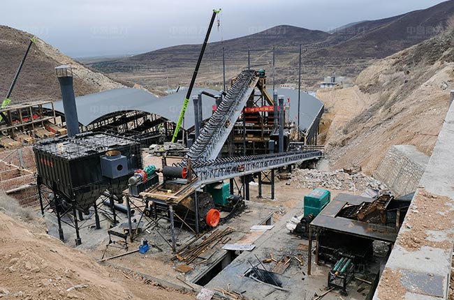 山西華巖建材一萬(wàn)噸碎石生產(chǎn)線EPC總包項(xiàng)目