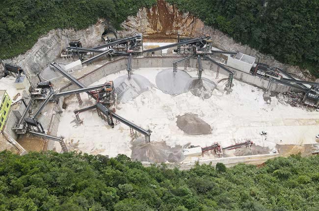 湖北松滋年產(chǎn)300萬噸砂石骨料生產(chǎn)線