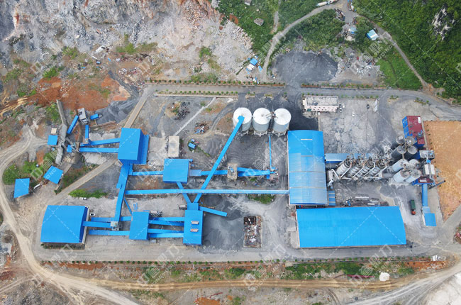 廣西年產(chǎn)100萬噸制砂生產(chǎn)線項(xiàng)目