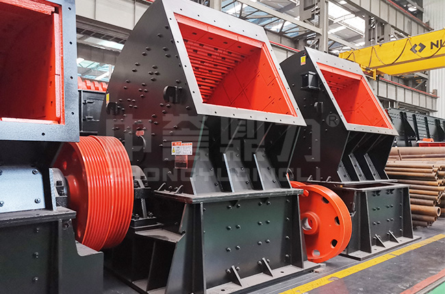 錘式破碎機出料粒度調(diào)整