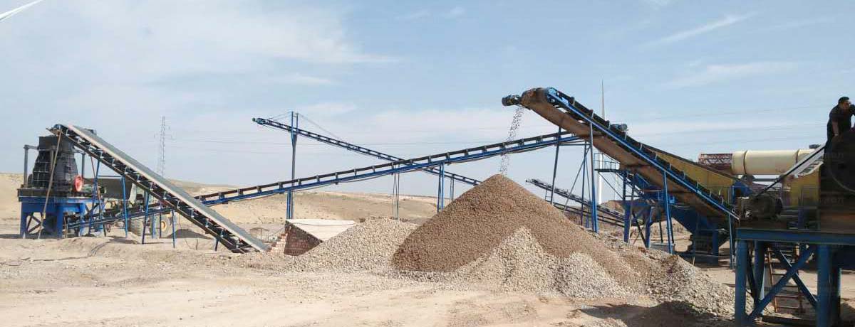 寧夏靈武時產(chǎn)150-200噸花崗巖破碎生產(chǎn)線 寧夏靈武時產(chǎn)150-200噸花崗巖破碎生產(chǎn)線