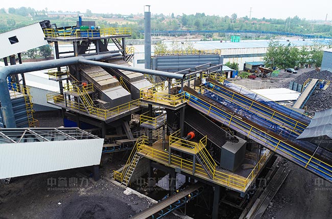 煤矸石分級(jí)篩選工藝