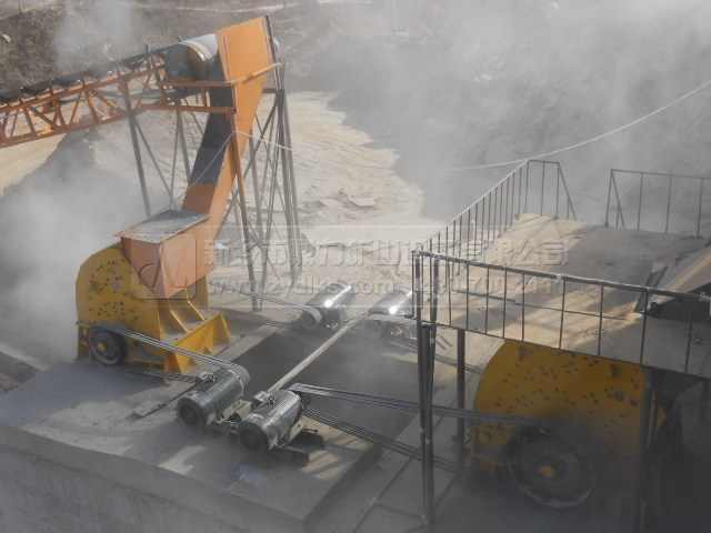 四川省時產(chǎn)500噸石料生產(chǎn)線客戶現(xiàn)場 四川省時產(chǎn)500噸石料生產(chǎn)線客戶現(xiàn)場