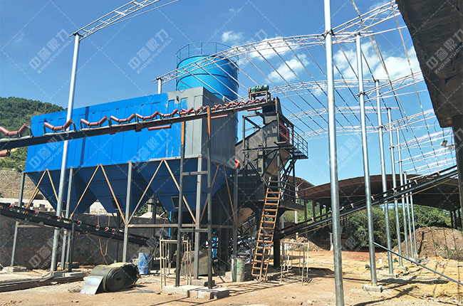 環(huán)保型制砂生產線 環(huán)保型制砂生產線