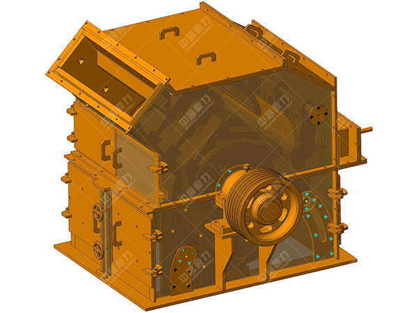 反擊式破碎機(jī)結(jié)構(gòu) 反擊式破碎機(jī)結(jié)構(gòu)
