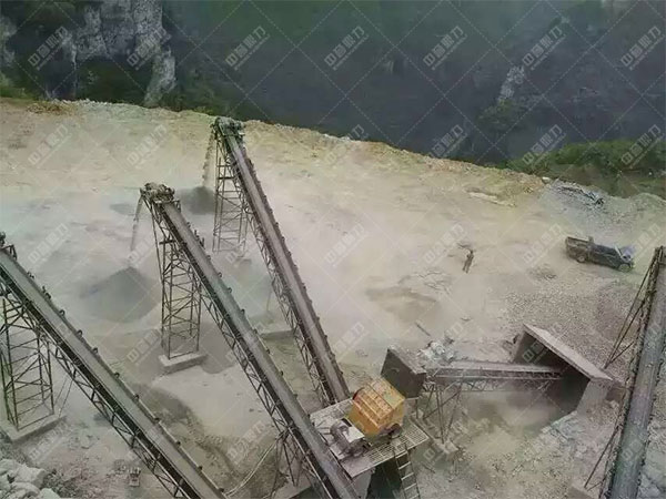 貴州遵義時(shí)產(chǎn)500噸砂石生產(chǎn)線