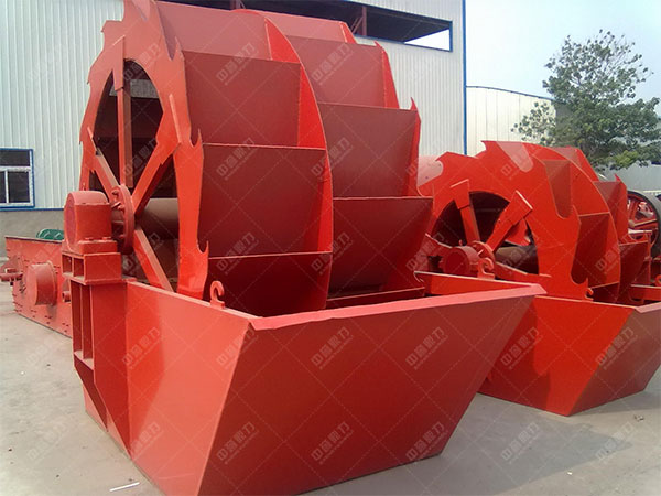 輪斗式洗砂機