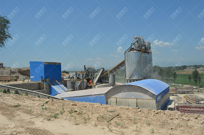 河北邢臺時(shí)產(chǎn)800噸骨料生產(chǎn)線現(xiàn)場案例展示