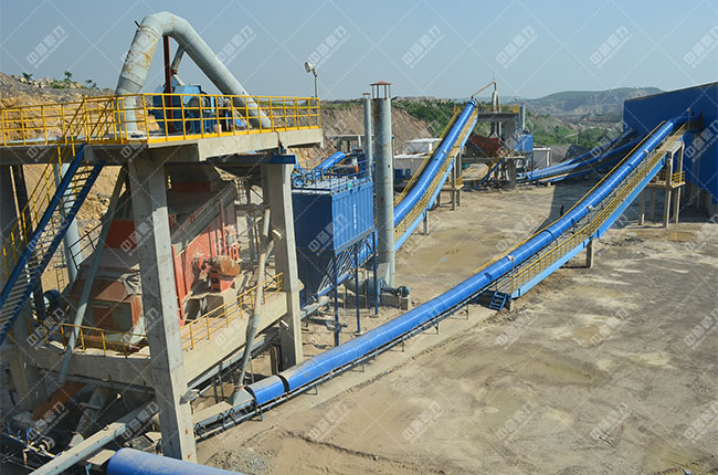 河北邯鄲時(shí)產(chǎn)300噸破碎生產(chǎn)線案例展示2