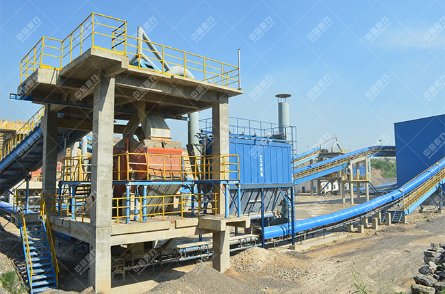 河北邯鄲時(shí)產(chǎn)300噸破碎生產(chǎn)線案例展示