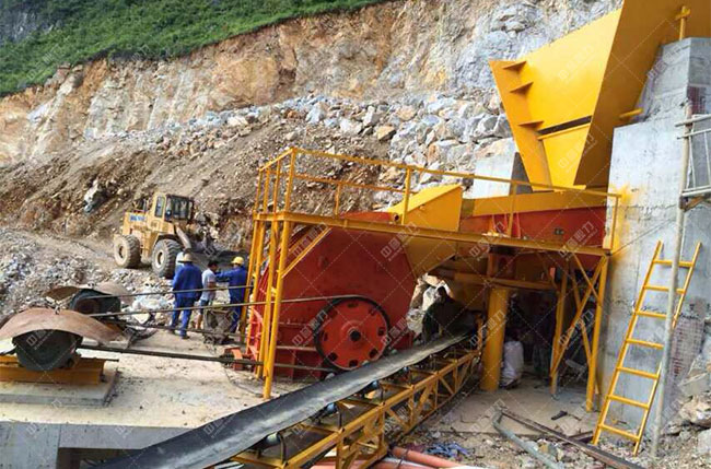 江西南昌時(shí)產(chǎn)300噸骨料生產(chǎn)線案例展示2