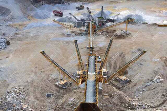 河北邯鄲時(shí)產(chǎn)300噸破碎生產(chǎn)線現(xiàn)場(chǎng)案例展示5