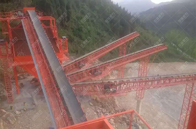 江西宜春時(shí)產(chǎn)500噸石料生產(chǎn)線案例展示