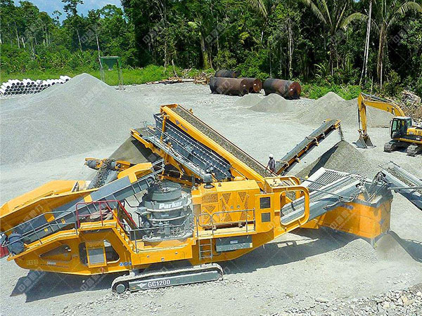 移動碎石生產(chǎn)線