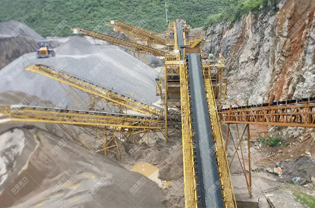 貴州惠水滿(mǎn)告時(shí)產(chǎn)1000噸砂石生產(chǎn)線(xiàn)案例展示4