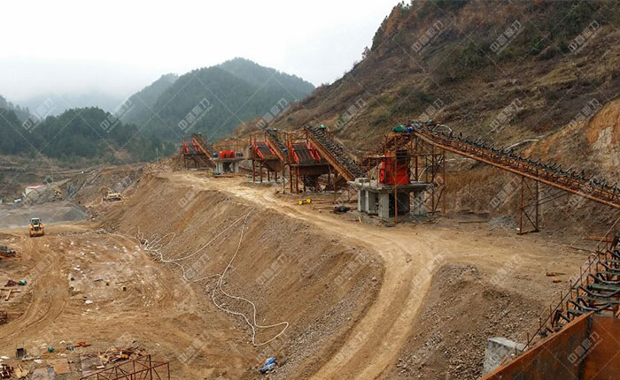 貴州中源建材時(shí)產(chǎn)1200噸砂石生產(chǎn)線圖片