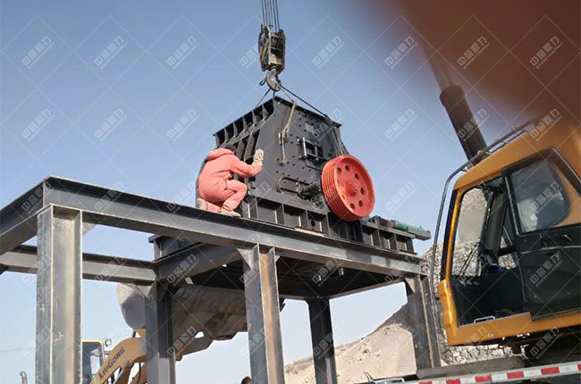 寧夏固原石料廠時(shí)產(chǎn)500噸骨料生產(chǎn)線現(xiàn)場(chǎng)案例展示4