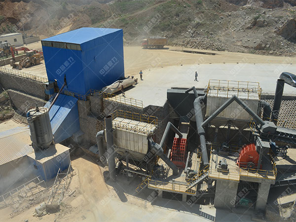 碎石機械設(shè)備生產(chǎn)線