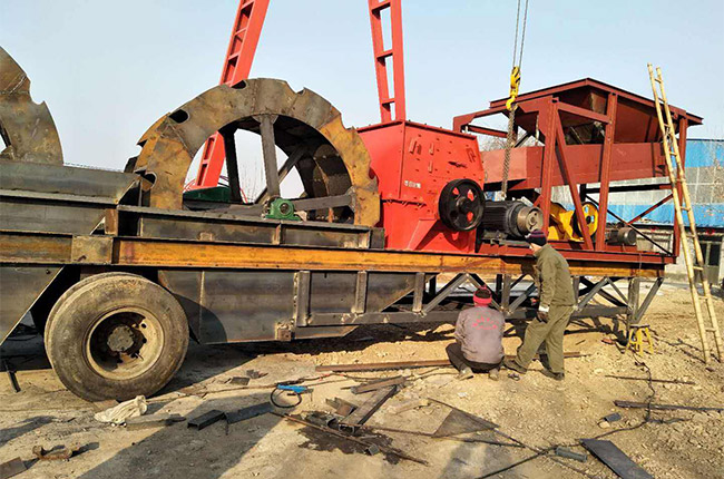 移動(dòng)洗砂機(jī)