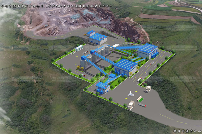 甘肅平?jīng)鲈簇S智能化砂石生產(chǎn)線項目