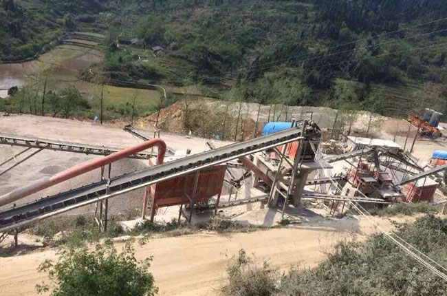 江西宜春時產(chǎn)500噸石料生產(chǎn)線