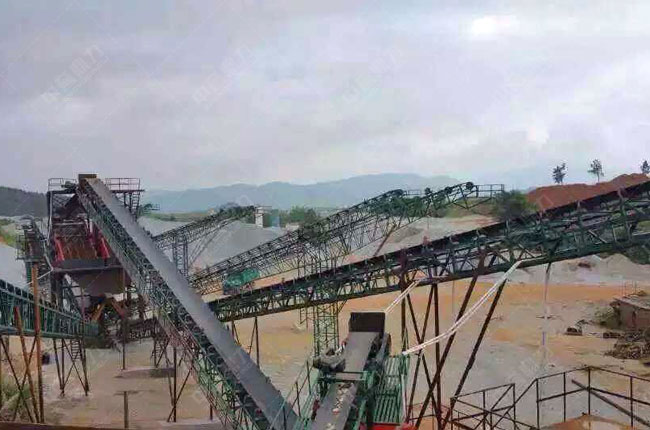 江西萍鄉(xiāng)時產(chǎn)800-1000噸石料生產(chǎn)線