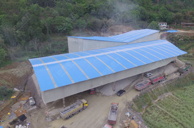 四川宜賓超強(qiáng)采石場(chǎng)時(shí)產(chǎn)700噸碎石生產(chǎn)線