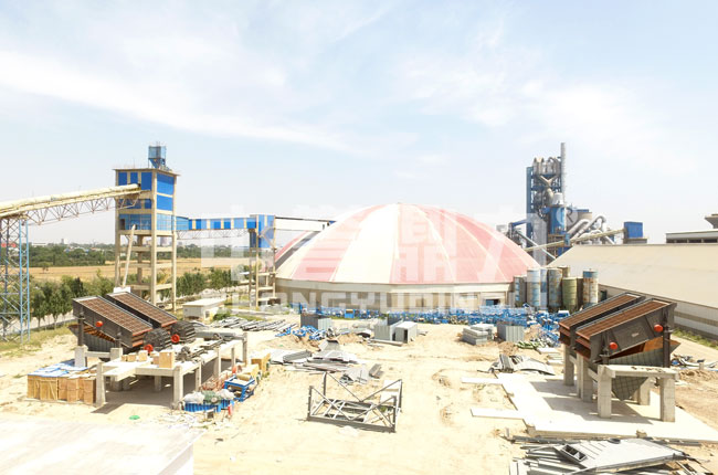 陜西富平水泥有限公司日產(chǎn)萬(wàn)噸水泥生產(chǎn)線